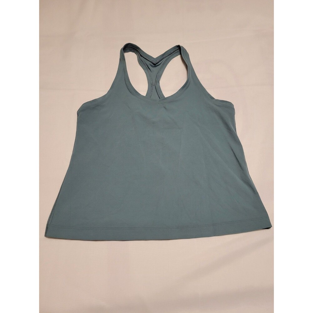 Lululemon Women's Cool Racerback Tank Top Size 2 , Green/Teal